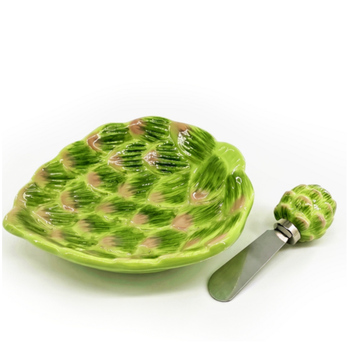 BIA Artichoke Dip Bowl with Spreader BIA Artichoke Dip Bowl with Spreader