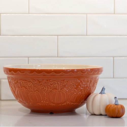 Mason Cash Mason Cash Pumpkin Mixing Bowl 29cm Orange Mason Cash Mason Cash Pumpkin Mixing Bowl 29cm Orange