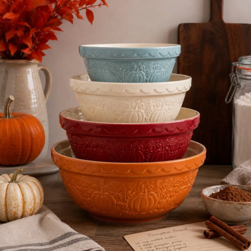 Mason Cash Mason Cash Pumpkin Mixing Bowl 29cm Orange Mason Cash Mason Cash Pumpkin Mixing Bowl 29cm Orange