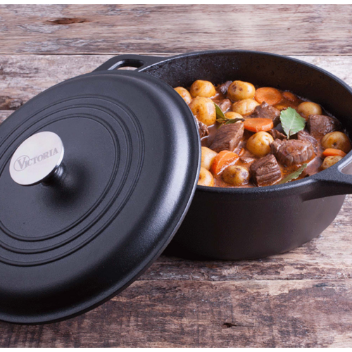 Victoria Cast Iron Dutch Oven 3.8L Victoria Victoria Cast Iron Dutch Oven 3.8L Victoria