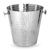Champagne Wine Cooler Hammered