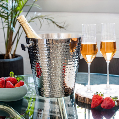 BRILLIANT Champagne Wine Cooler Hammered