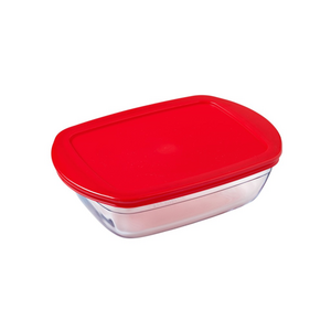 O’Cuisine France Glass Bake and Store Rectangle with Lid 2.5L O’Cuisine France Glass Bake and Store Rectangle with Lid 2.5L