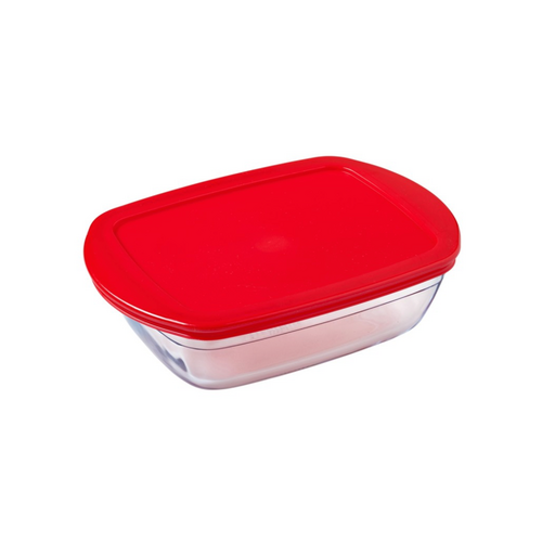 O’Cuisine France Glass Bake and Store Rectangle with Lid 2.5L O’Cuisine France Glass Bake and Store Rectangle with Lid 2.5L