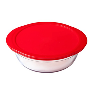 O’Cuisine France Glass Bake and Store Round with Lid 2.3L O’Cuisine France Glass Bake and Store Round with Lid 2.3L