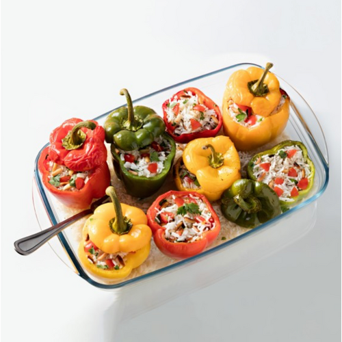 O’Cuisine France Glass Bake and Serve Roaster 13 x 9 Inch