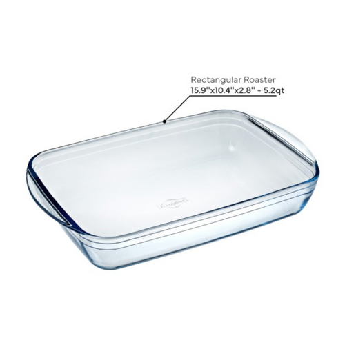O’Cuisine France Glass Bake and Serve Roaster 13 x 9 Inch