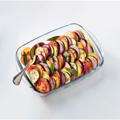 O’Cuisine France Glass Bake and Serve Roaster 12 x 8 Inch