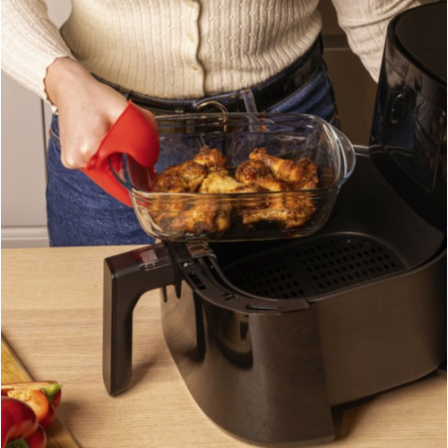 O’Cuisine France Glass Air Fryer Dish Rectangle 8 x 5 Inch