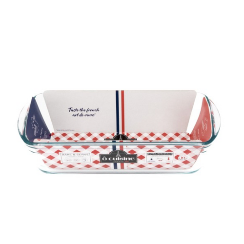 O’Cuisine France Glass Bake and Serve Loaf Pan 10 x 4 Inch O’Cuisine France Glass Bake and Serve Loaf Pan 10 x 4 Inch