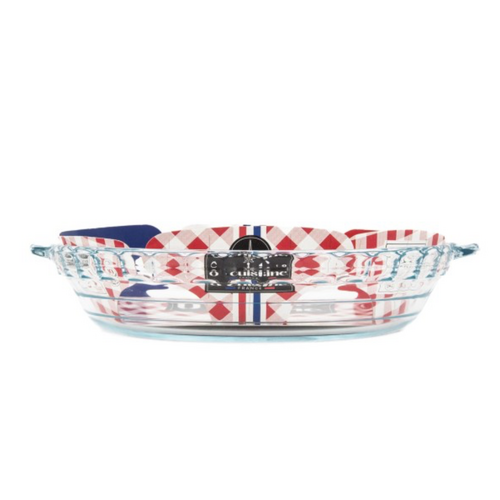 O’Cuisine France Glass Bake and Serve Pie Dish