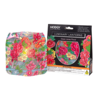 Luminary Lantern Owen Jones Floral & Water Activated LED Candles 4 Each
