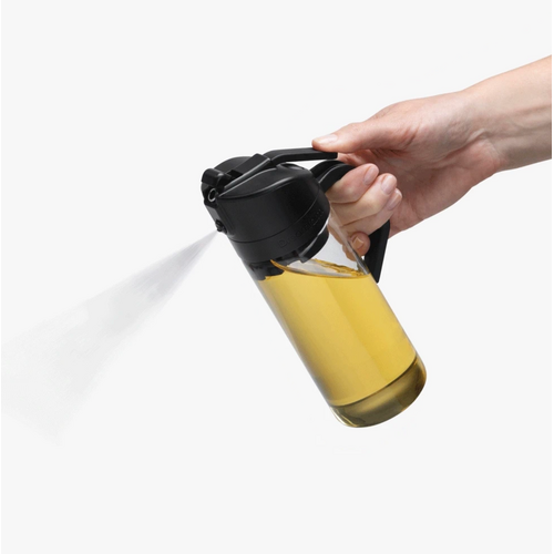 Dreamfarm Oileroo Oil Sprayer and Pourer Glass Black