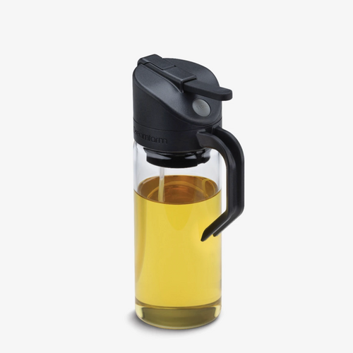 Dreamfarm Oileroo Oil Sprayer and Pourer Glass Black