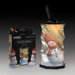 MODGY Origami Rechargeable Lantern Snowmies MODGY Origami Rechargeable Lantern Snowmies