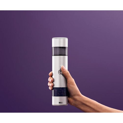 Adhoc AdHoc i.Mill Duo Electric Salt and Pepper Mill Light Grey Adhoc AdHoc i.Mill Duo Electric Salt and Pepper Mill Light Grey