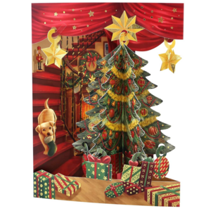 Santoro London Pop-Up Card Christmas Tree Santoro London Pop-Up Card Christmas Tree