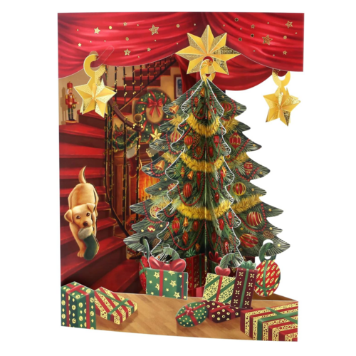 Santoro London Pop-Up Card Christmas Tree Santoro London Pop-Up Card Christmas Tree