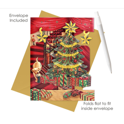 Santoro London Pop-Up Card Christmas Tree Santoro London Pop-Up Card Christmas Tree