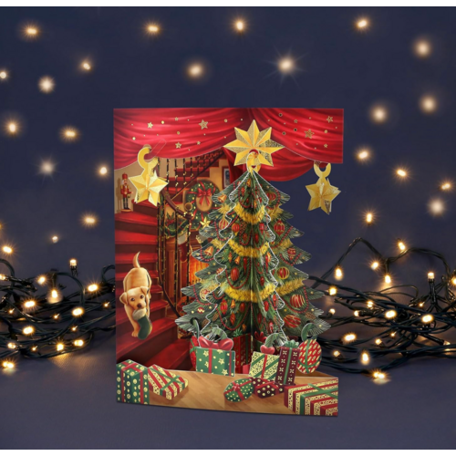 Santoro London Pop-Up Card Christmas Tree Santoro London Pop-Up Card Christmas Tree