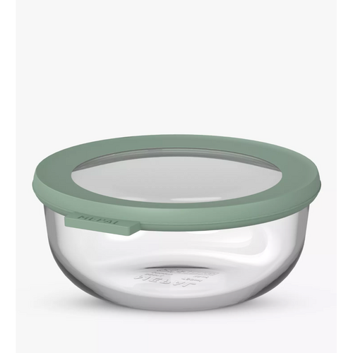 MEPAL Cirqula Glass Bowl 750 mL Nordic Sage MEPAL Cirqula Glass Bowl 750 mL Nordic Sage