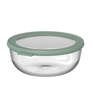 MEPAL Cirqula Glass Bowl 1.2 L Nordic Sage MEPAL Cirqula Glass Bowl 1.2 L Nordic Sage