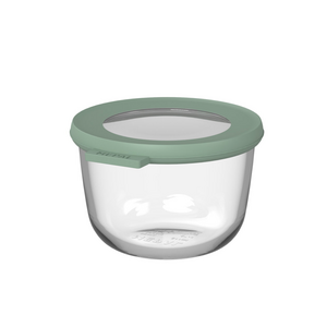 MEPAL Cirqula Glass Bowl 500 mL Nordic Sage MEPAL Cirqula Glass Bowl 500 mL Nordic Sage