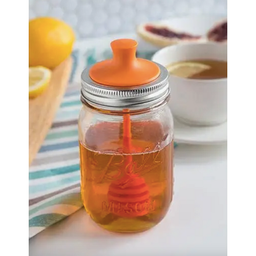 Jarware Jarware Honey Dipper Orange Jarware Jarware Honey Dipper Orange