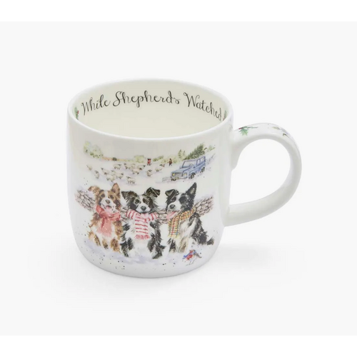 Wrendale Wrendale Mug While Shepherds Watched 11 oz Wrendale Wrendale Mug While Shepherds Watched 11 oz