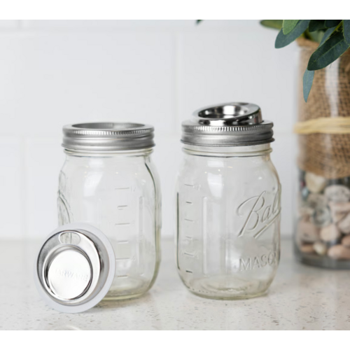 Jarware Jarware Drink Lid Set of 2 Jarware Jarware Drink Lid Set of 2