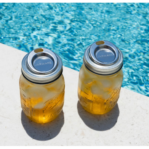 Jarware Jarware Drink Lid Set of 2 Jarware Jarware Drink Lid Set of 2