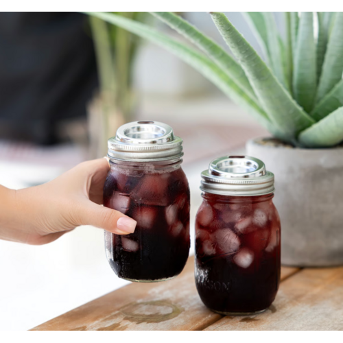 Jarware Jarware Drink Lid Set of 2 Jarware Jarware Drink Lid Set of 2