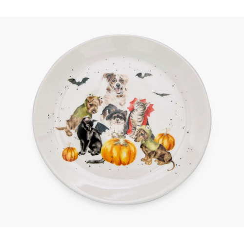 Wrendale Wrendale Halloween Party Plate Wrendale Wrendale Halloween Party Plate