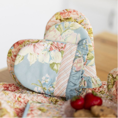 April Cornell Mini Mitt Set Patchwork Blanche Mist April Cornell Mini Mitt Set Patchwork Blanche Mist
