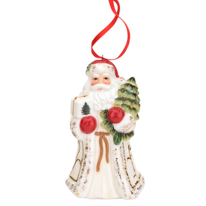 Spode Christmas Tree Santa Figural Ornament Spode Christmas Tree Santa Figural Ornament
