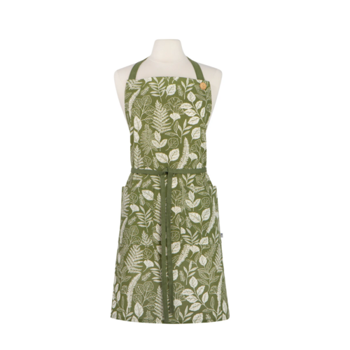 Now Designs Apron Spruce Fern & Frond
