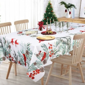 Texstyles Deco Tablecloth Majestic Cardinal 54 x 72 Inch Texstyles Deco Tablecloth Majestic Cardinal 54 x 72 Inch