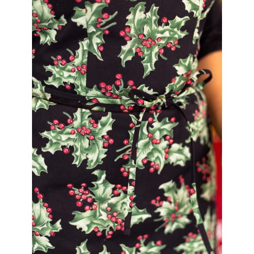 April Cornell Apron Holly Black April Cornell Apron Holly Black