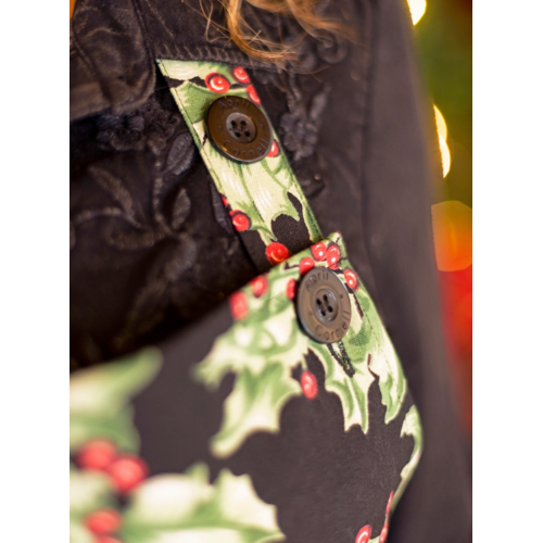 April Cornell Apron Holly Black April Cornell Apron Holly Black