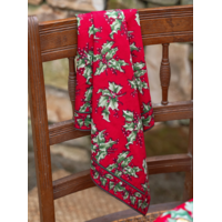 Napkin Holly Red