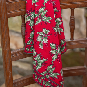 April Cornell Napkin Holly Red