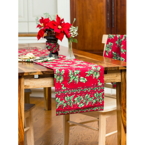 April Cornell Runner Holly Red 13 x 72 Inch April Cornell Runner Holly Red 13 x 72 Inch