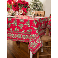 Tablecloth Holly Red 60 x 90 Inch
