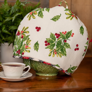 April Cornell Tea Cosy Patchwork Holly Snow April Cornell Tea Cosy Patchwork Holly Snow