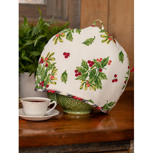April Cornell Tea Cosy Patchwork Holly Snow April Cornell Tea Cosy Patchwork Holly Snow