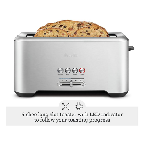 The A Bit More 4 Slice Long Toaster The A Bit More 4 Slice Long Toaster