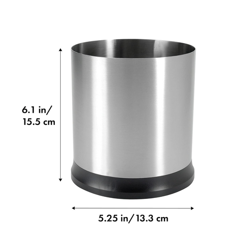 OXO OXO Rotating Utensil Holder Stainless Steel OXO OXO Rotating Utensil Holder Stainless Steel