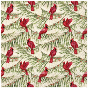 IHR Napkin Lunch Paper Cardinal Pines