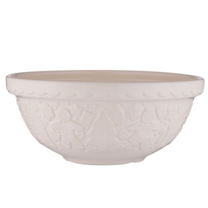 Mason Cash Mason Cash Gingerbread Mixing Bowl 26cm White Mason Cash Mason Cash Gingerbread Mixing Bowl 26cm White