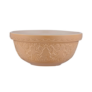 Mason Cash Mason Cash Gingerbread Mixing Bowl 24cm Beige Mason Cash Mason Cash Gingerbread Mixing Bowl 24cm Beige